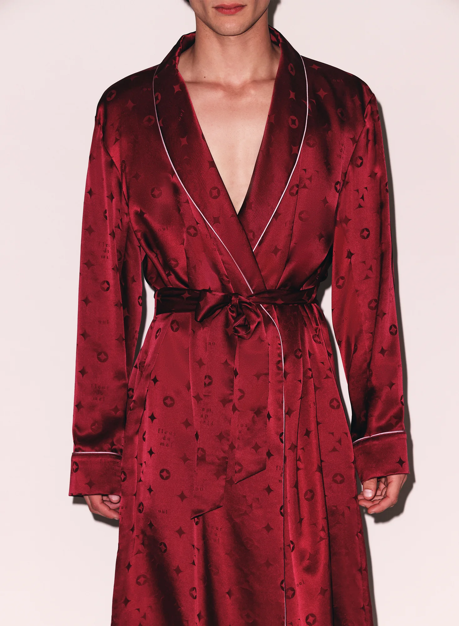 Silk Jacquard Robe - Image 7