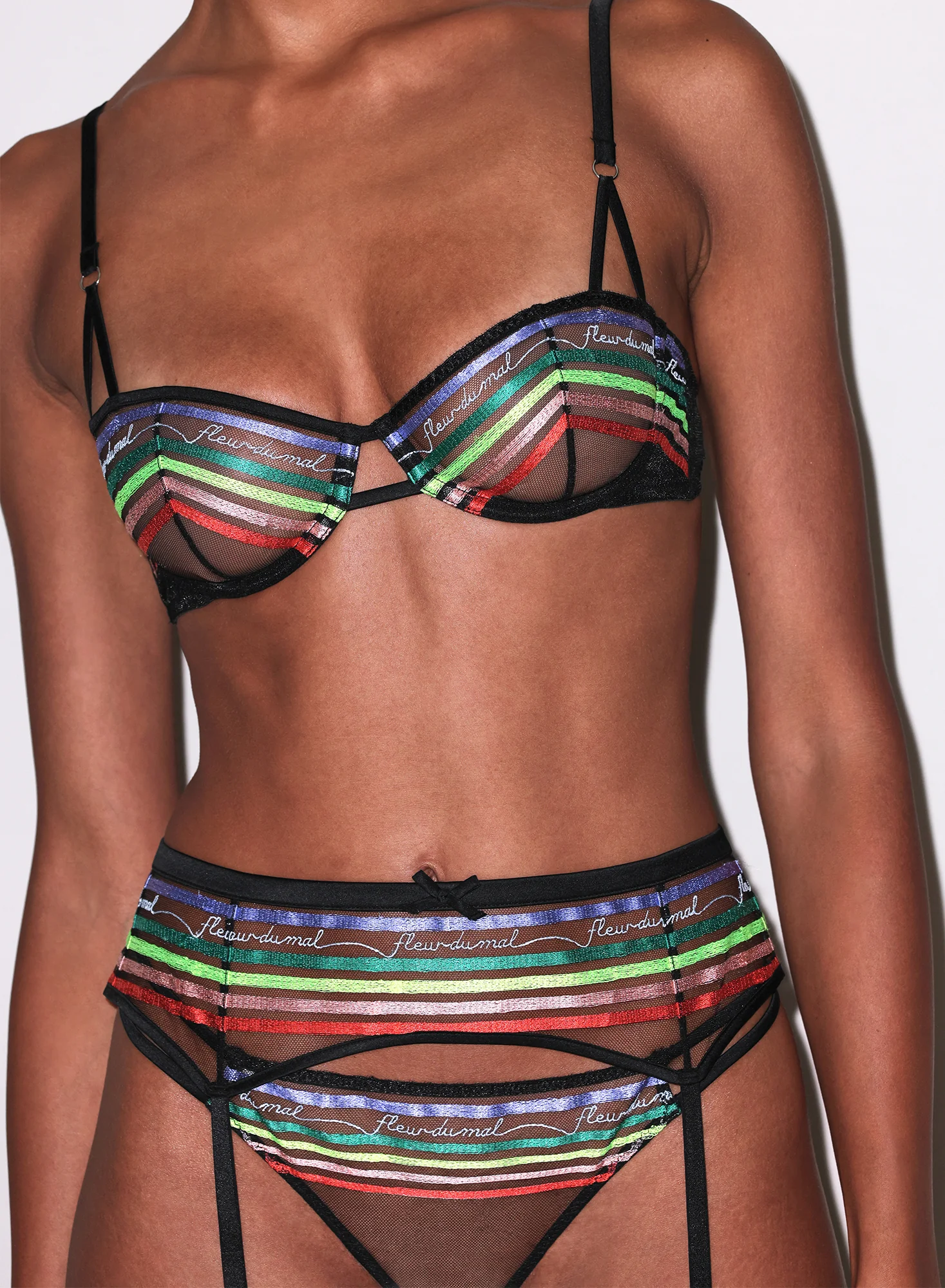 Taste Le Rainbow Garter Belt - Image 7