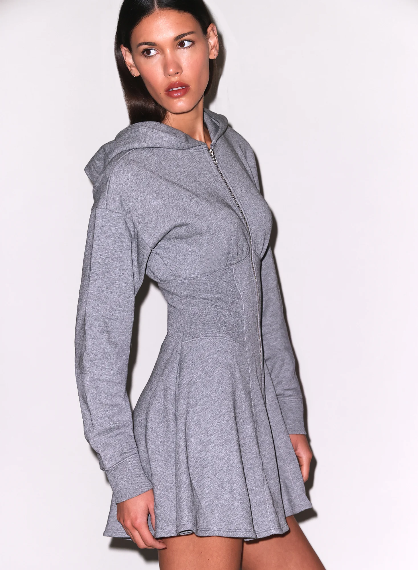 Unzip Me Hoodie Dress - Image 2