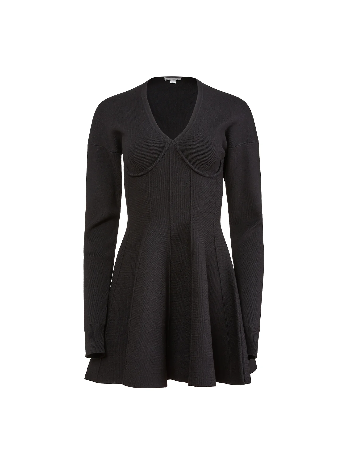 V-Neck Flared Corset Dress - Image 4