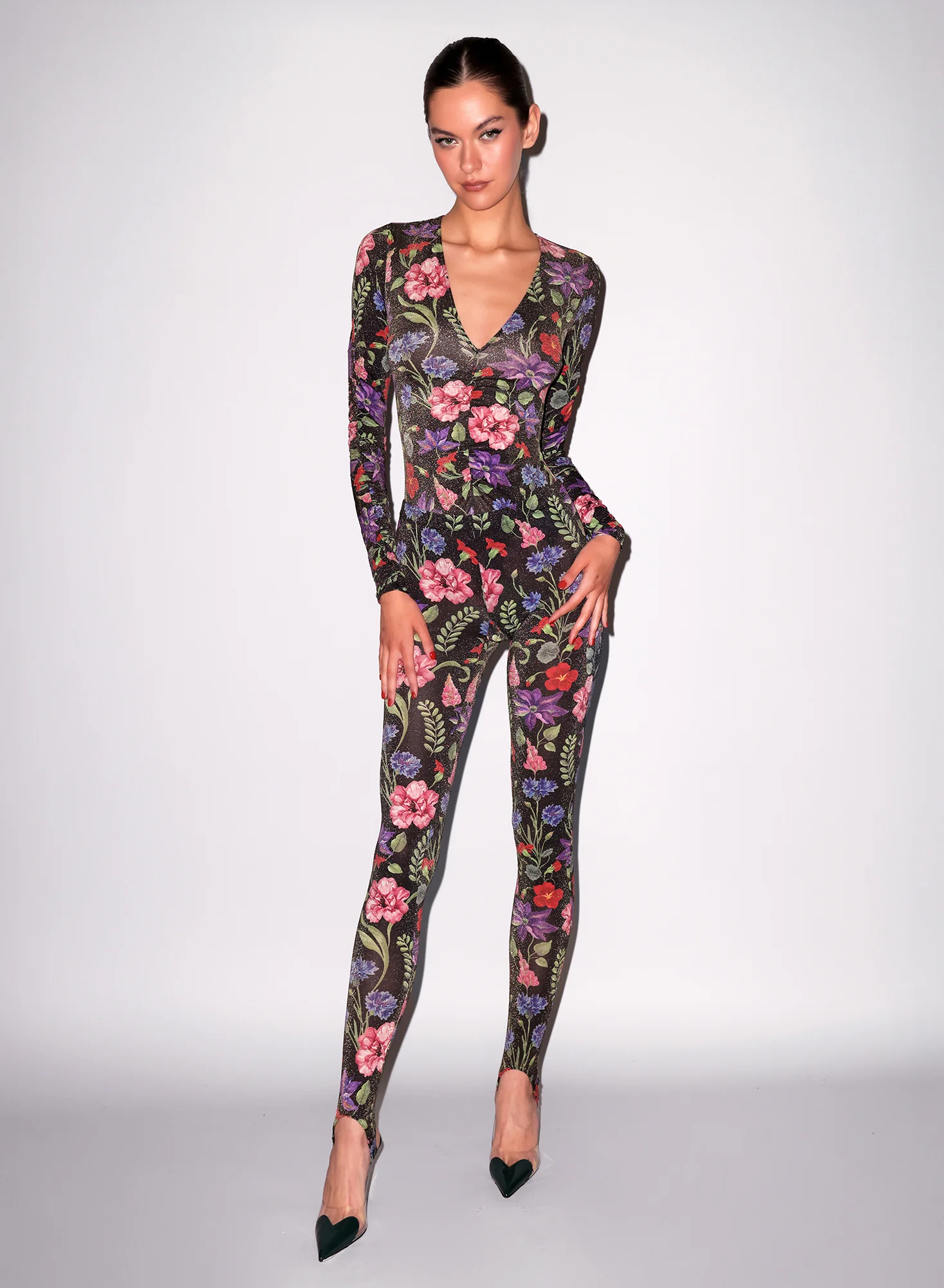 Wildfleur Plunge Bodysuit - Image 2