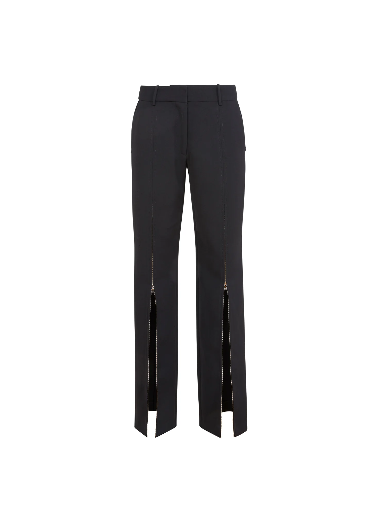 Zipper Split Hem Pant - Image 3